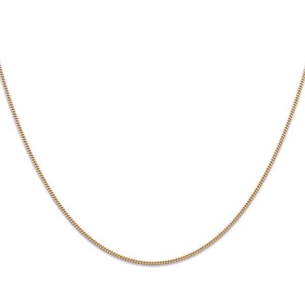 Panser kæde i 18 karat guld - 1,25 mm bred, 36 cm lang | Svedbom