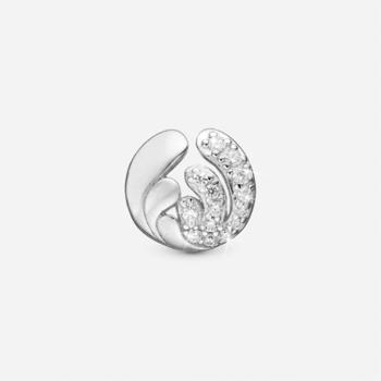 Ocean Splash, sølv charm til 6 mm læderarmbånd fra Christina Collect