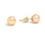 Perle �restik med 6 mm rosa perle