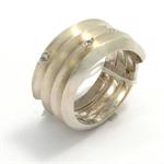 S�lv ring i 925 s�lv m/ 3 zirkonia