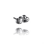 SweetHearts gold plated silver earrings by Izabel Camille