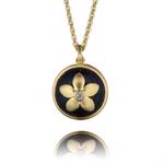 Florence gold plated silver pendant by Izabel Camille
