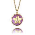 Florence gold plated silver pendant by Izabel Camille