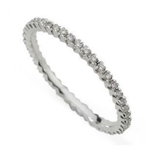 18 kt hvidgulds brillant ring