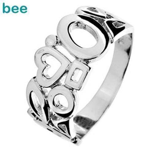Happy shape Sterling Silver ring