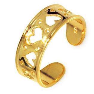 9 kt t�ring med masser af hjerter