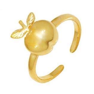 9 kt guld t�ring med frodigt �ble