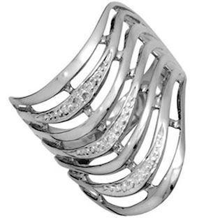 Seven Wishes White gold Ring with Diamond