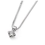 18 kt hvidgulds brillant vedh�ng