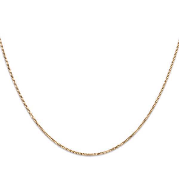 Panser kæde i 18 karat guld - 1,25 mm bred, 38 cm lang | Svedbom